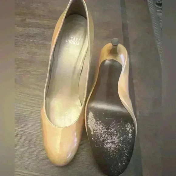 Stuart Weitzman Women's Tan Courts Size 10 - Picture 4 of 5